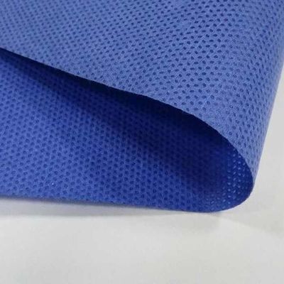 Couleur verte/bleue vêtements généraux de sécurité jetables en rouleau de tissu non tissé SMS/SMMS