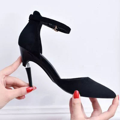 Nouveau design pompes chaussures de luxe pour femmes talons hauts chaussures à double usage pompes pliables rétractables multifonctionnelles