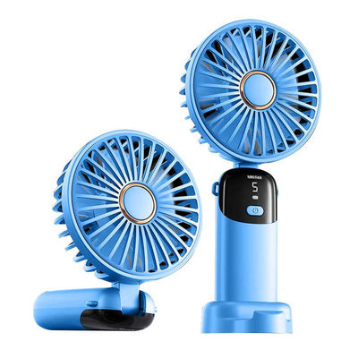 Ventilateur portable mini de haute qualité de 1200 mAh usb rechargeable 5 niveaux de vitesse mini ventilateur pliable événement mariage cadeau ventilateur à main