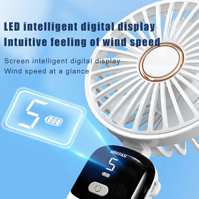 Ventilateur portable portable mini Ventilateur portable bureau refroidisseur d'air mobile Ventilateur USB portable électrique rechargeable mini-ventilateurs pour voyages en plein air