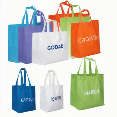 Polypropylène réutilisable emballage de magasin Laminé sac de magasinage non tissé