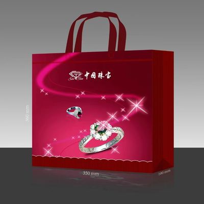 Polypropylène réutilisable emballage de magasin Laminé sac de magasinage non tissé