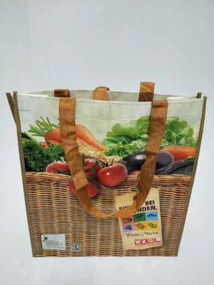 personnalisé personnalisé sac de magasinage en tissu recyclable en gros Promotionnel Pp Fabricants non tissés sacs