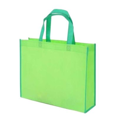 Prix en gros Recyclage imprimé personnalisé Recyclage réutilisable Holographique argent PP Laminé sac à main non tissé
