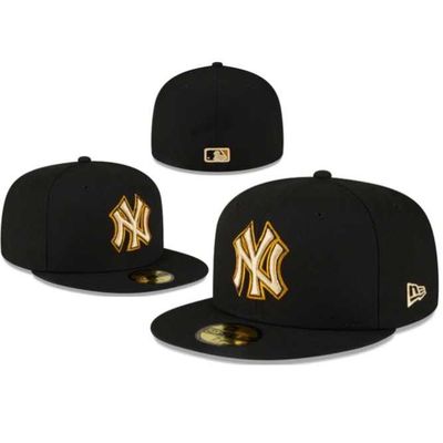 New World Patches Caps de baseball fermé pour Gorras personnalisés Logo de broderie originale Snapback Chapeaux d'époque Sports Caps montés