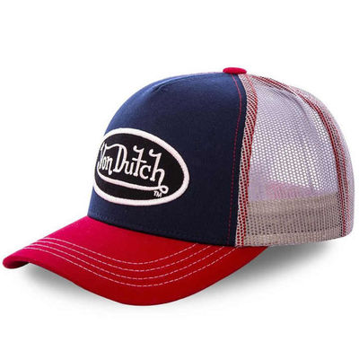 Impression professionnelle sur mesure de broderie Logo Mesh en gros Plain 5 Panel Trucker Cap Premium mousse Trucker Chapeau