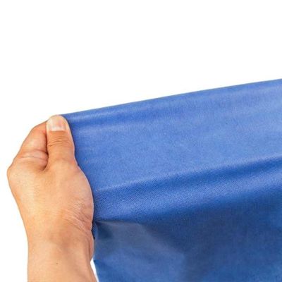 Couleur verte/bleue vêtements généraux de sécurité jetables en rouleau de tissu non tissé SMS/SMMS