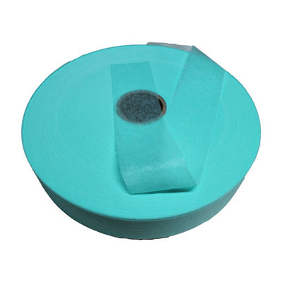 Rouleau de tissu non tissé à air chaud gaufré pour couches de bébé, couche supérieure, motif lune, tissu non tissé thermocollé, monocouche