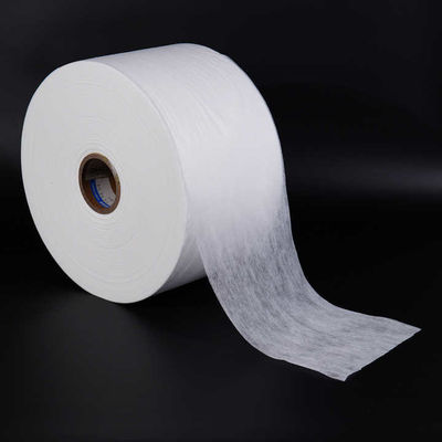 Rouleau de tissu non tissé à air chaud gaufré pour couches de bébé, couche supérieure, motif lune, tissu non tissé thermocollé, monocouche
