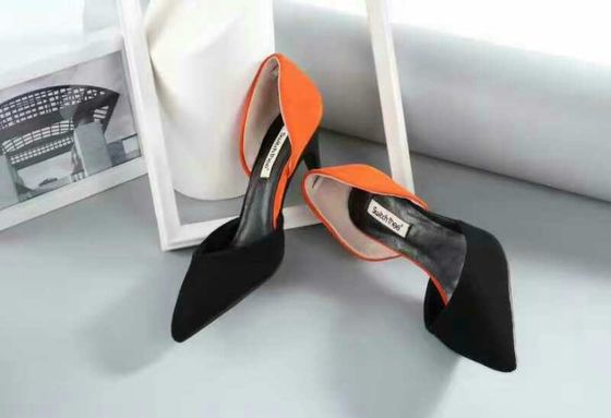 Sandales à talons hauts pliables à bout pointu pour femmes, chaussures à talons hauts, grande taille personnalisée, escarpins à talons hauts pour dames
