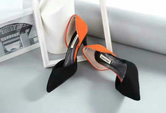 Sandales à talons hauts pliables à bout pointu pour femmes, chaussures à talons hauts, grande taille personnalisée, escarpins à talons hauts pour dames