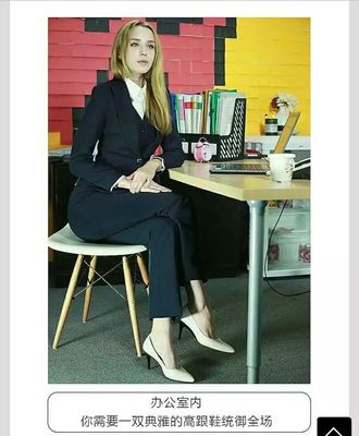 2025 OEM Vente directe de femmes à la mode de luxe authentique en cuir véritable noir Design de marque Talons hauts épais pliables