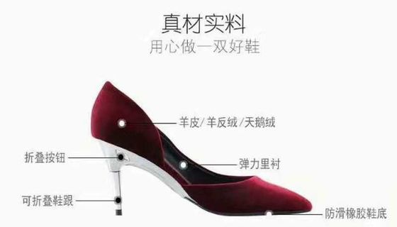 Des femmes de luxe, des femmes élégantes, réglables, à talons hauts, confortables, avec des talons minces, des chaussures à talons pointus, des pompes à or pour le bureau.