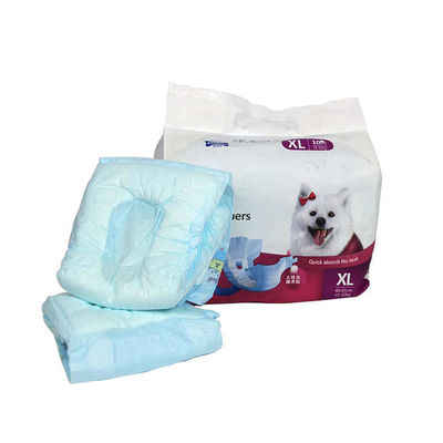 Couche jetable super absorbante saine, sèche rapide, étanche à la fuite, pour chiot, chien et animaux de compagnie