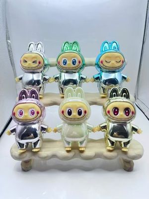 POP MART LABUBU Génération 1 Macarons passionnants, Génération 2 Boîte à face en vinyle, Génération 3 High Energy Ahead Action Figure