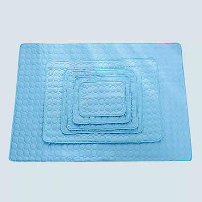 Pads de refroidissement réversibles pour animaux de compagnie Tapis rafraîchissants lavables Chiens chats Animaux de compagnie Tapis de refroidissement non toxiques d'été Tapis de chenil de sommeil