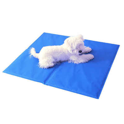 Tapis d'été de refroidissement de glace de soie de lavatrice pour animaux de compagnie tapis de refroidissement pliable pour chiens et chats