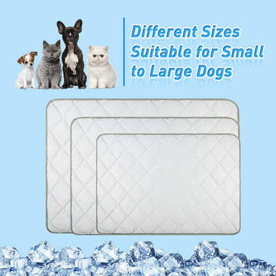 Tissu de refroidissement portable d'été en gros Tissu de refroidissement en fibres de haute technologie pour animaux de compagnie