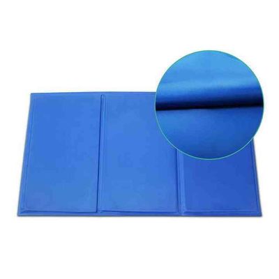 Réfrigération d'été Tapis pour animaux de compagnie en latex PVC et nylon Lit pour chat et chien avec glace Soie fraîche